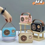 parlante tipo radio vintage m4